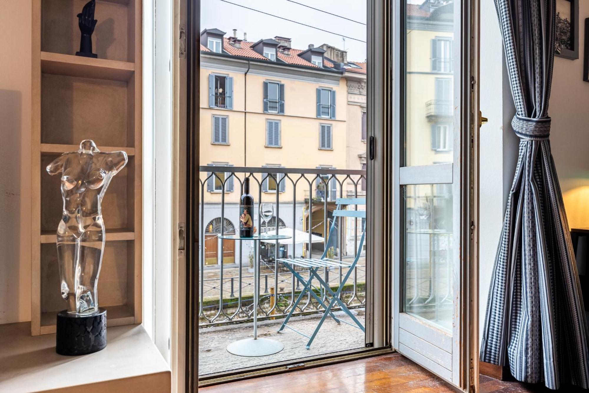 Navigli Dimora Storica Con Vista Sul Canale Милан Экстерьер фото