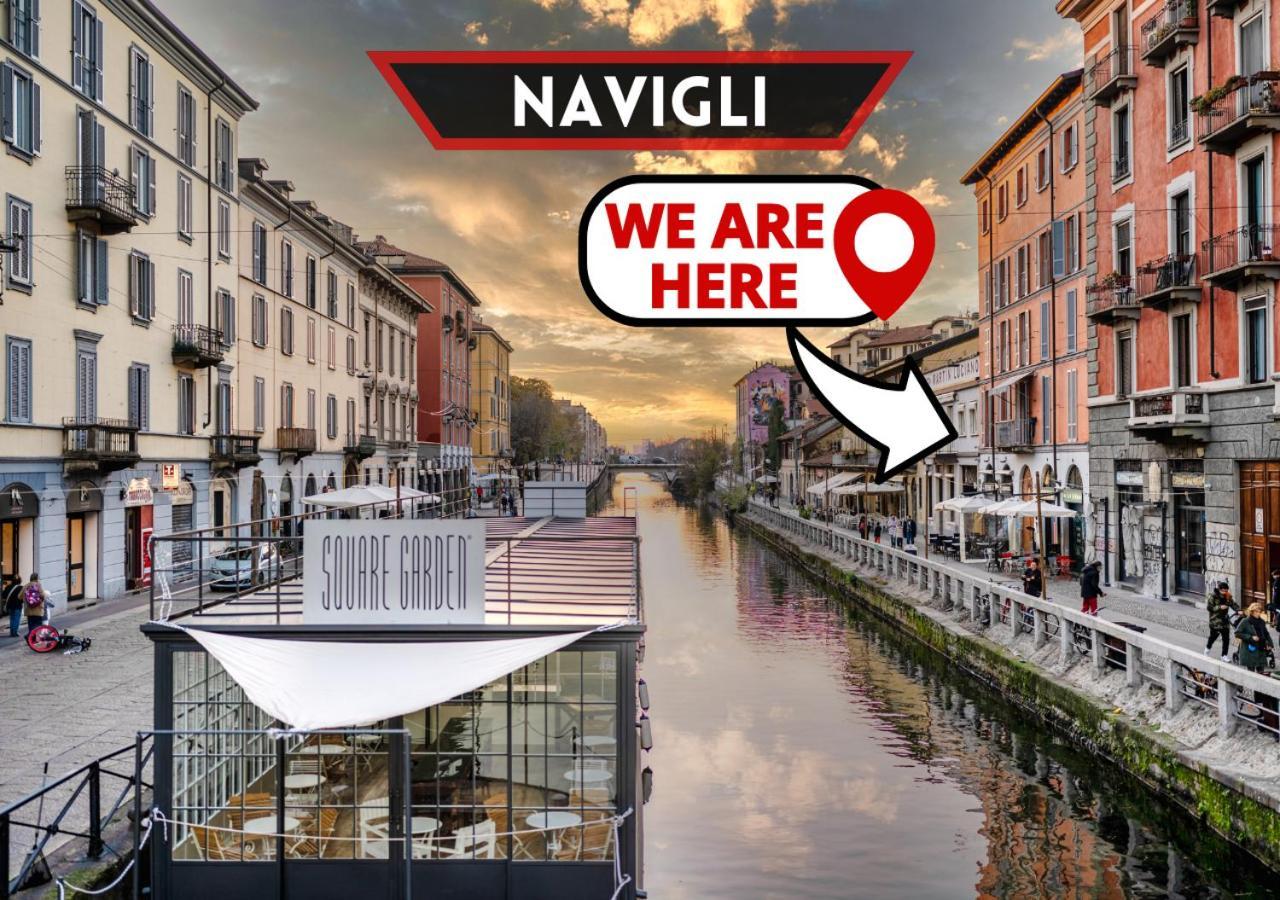 Navigli Dimora Storica Con Vista Sul Canale Милан Экстерьер фото